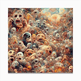 Skulls Canvas Print