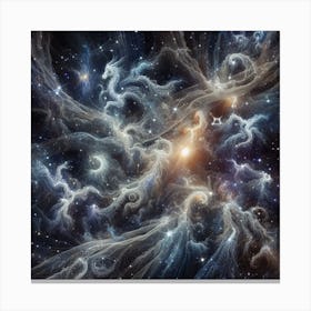 Nebula In Space Canvas Print