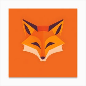 Fox Head Canvas Print