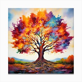 Tree Of Life 98 Canvas Print