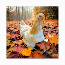 Fall strolls Canvas Print