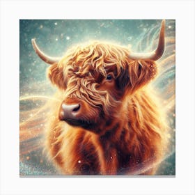 Highland Cow 18 Canvas Print