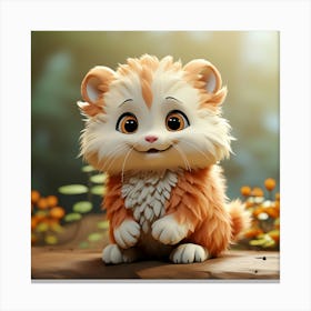 Cute Kitten 5 Canvas Print