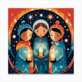 Nativity Scene 13 Canvas Print