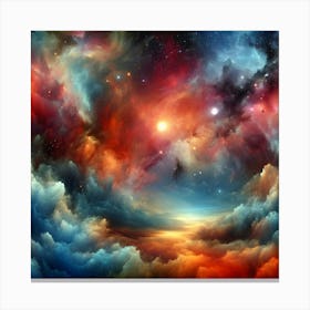 Cosmic Whirl 2 Canvas Print