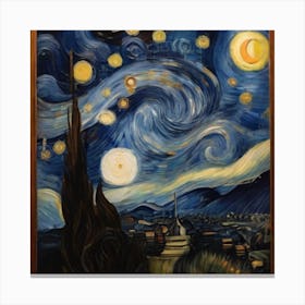 Starry Night Canvas Print