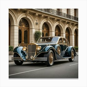 Mercedes Benz 3 Canvas Print