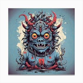 Demon 1 Canvas Print