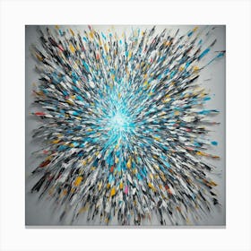 'Burst' Canvas Print