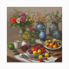 Still Life Canvas Print