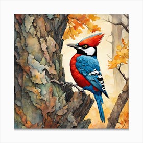 Woodpecker 2 Canvas Print
