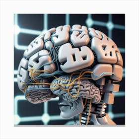 Human Brain 1 Canvas Print