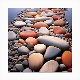 Pebbles Canvas Print