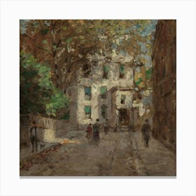 Street Scene Canvas Print