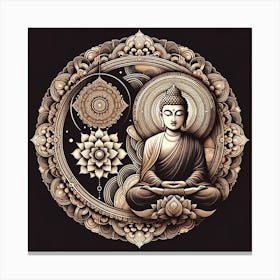 Buddha 93 Canvas Print