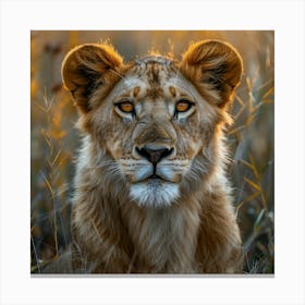 Lion King 3 Canvas Print