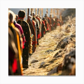 Tibetan People Canvas Print