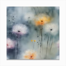 Dandelions Canvas Print