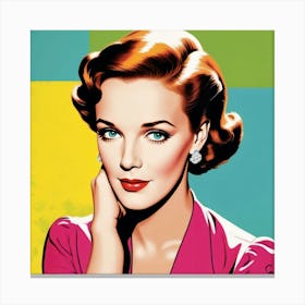 Julie Art Canvas Print