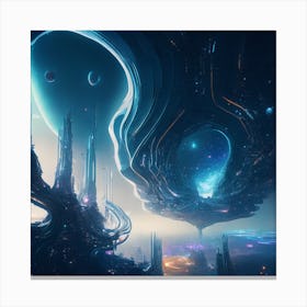 Spaceship 6 Canvas Print