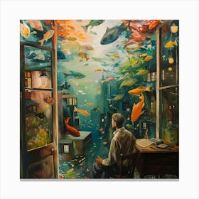 'The Fishes' Canvas Print