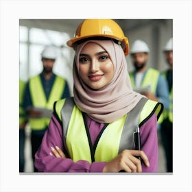 Construction Worker Stock Photos & Royalty-Free Footage Canvas Print