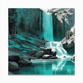 Waterfall 11 Canvas Print