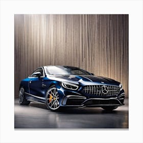 Mercedes S-Class Coupe Canvas Print