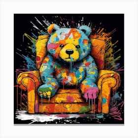 Teddy Bear 10 Canvas Print