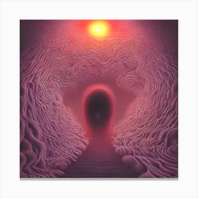 Entrance To Hell Canvas Print