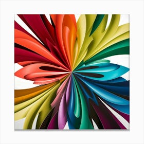 Paper Flower Canvas Print