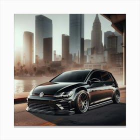 Volkswagen Golf Gti Canvas Print