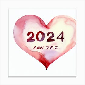 2024 Law 7 Canvas Print