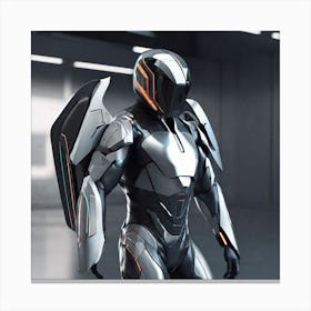 Futuristic Suit 14 Canvas Print