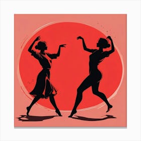 Pulp Fiction Dance Art Prints (10) Canvas Print