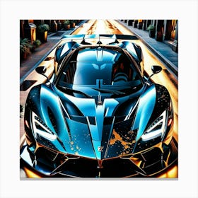 F1 Supercar Canvas Print