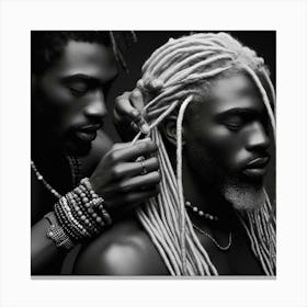 Black Love 1 Canvas Print