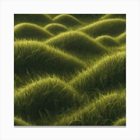 Grass Flat Surface For Background Use Sf Intricate Artwork Masterpiece Ominous Matte Painting Mo (3) Canvas Print