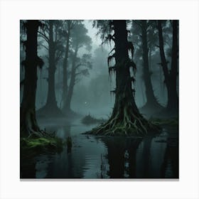 Dark Forest 29 Canvas Print