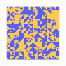 Abstract Geometric Pattern 7 Canvas Print