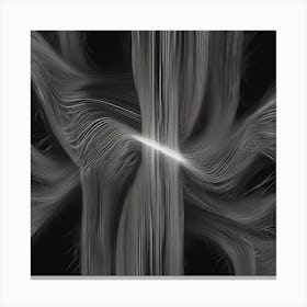 Abstract Image Of A Tree Canvas Print