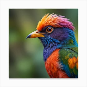 Colorful Bird 2 Canvas Print