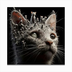 Cat'S Head Canvas Print