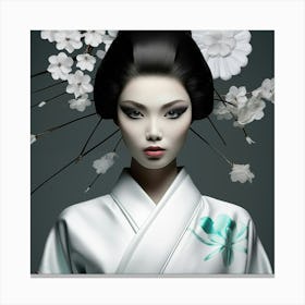 Geisha 1 Canvas Print