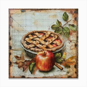 Apple Pie 1 Canvas Print