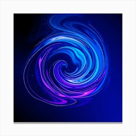 Abstract Swirl Canvas Print