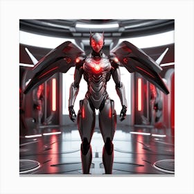 Futuristic Robot 56 Canvas Print