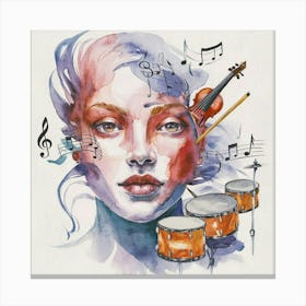 Music Canvas Print Canvas Print