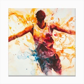 Basketball Player 14 Canvas Print