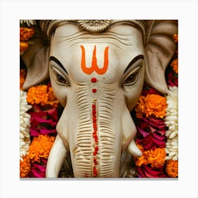 Hindu God Ganesha Canvas Print